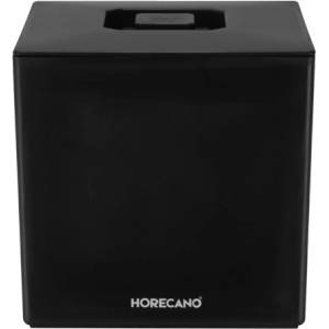 Horecano HORECANO-Съд за лед с капак КВАДРАТ 17x17xh17cm 4l ЧЕРЕН (100102055) (01940024)