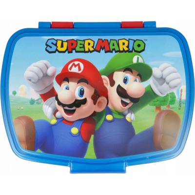 Stor plastový box na desiatu Super Mario 21474