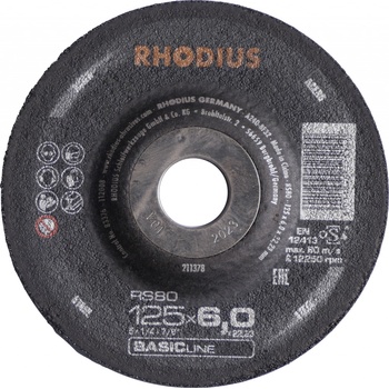 Rhodius Brusný kotouč 125 x 6,0 x 22,23 mm 211378