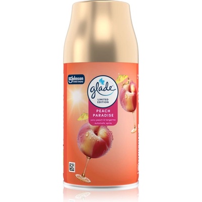 Glade Automatic Peach Paradise автоматичен освежител на въздуха пълнител 269ml
