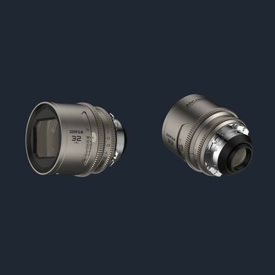 Thypoch DZOFILM Arcana 32/45/75mm T2.1 Full-frame 1.5X Hybrid Anamorphic Prime 3-Lens Set (PL mount,meter)