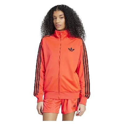Блуза Adidas Originals Adicolor Classic Firebird Loose full zip sweatshirt - Orange (Lucid Red / Black)