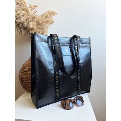 Laura Biaggi Shopper taška DX-0200-black
