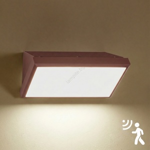 Brilagi Brilagi-LED Външно стенно осветително тяло с сензор TRIANGLE LED/20W/230V кафяво IP65 (BG3093)