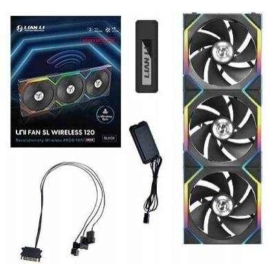 Lian Li UNI FAN SL Wireless 3ks Reverse 12RSL1W3B