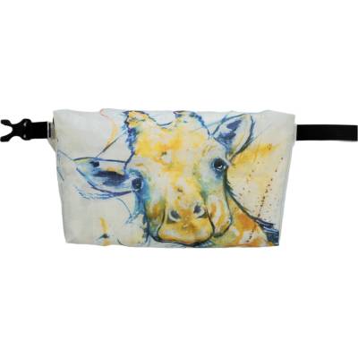 High Tail Designs Fanny Pack v1.5 Giraffe bílá