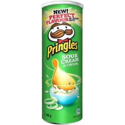 Pringles Чипс Pringles сметана и лук 160гр