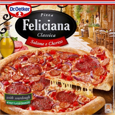 Dr. Oetker Feliciana Pizza Salame e Chorizo 320 g – Zboží Dáma