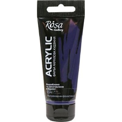 Rosa Gallery АКРИЛНА боя Ultramarine Violet (654) 60 ml 1 бр (3241654)