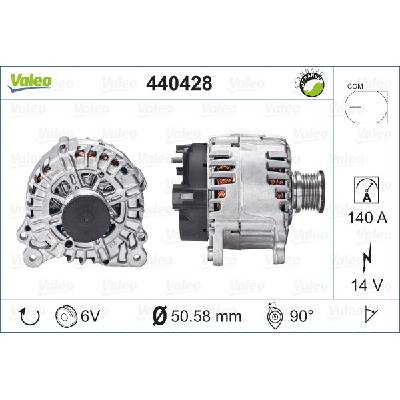 Alternátor VALEO 440428