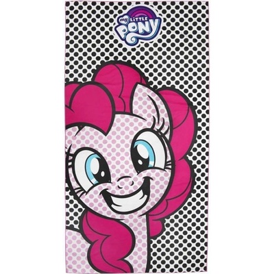 Spokey HASBRO PINKIE Rychleschnoucí sportovní uterák, 80x160 cm, černo-bílý, zn. MY LITTLE PONY