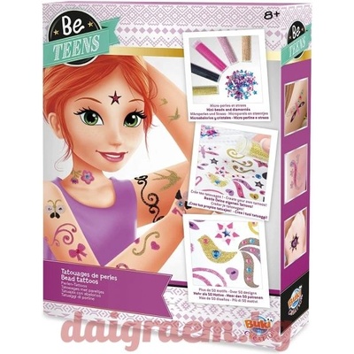 Buki France Бъди тийнейджър - Перлени татуировки buki be107 (bkbe107)