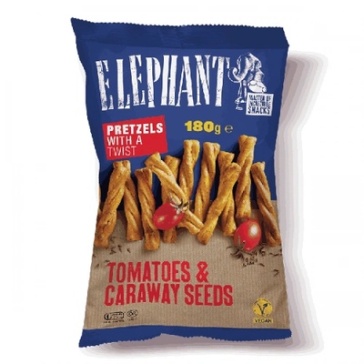 Прецел туист Elephant домат и кимион 180гр