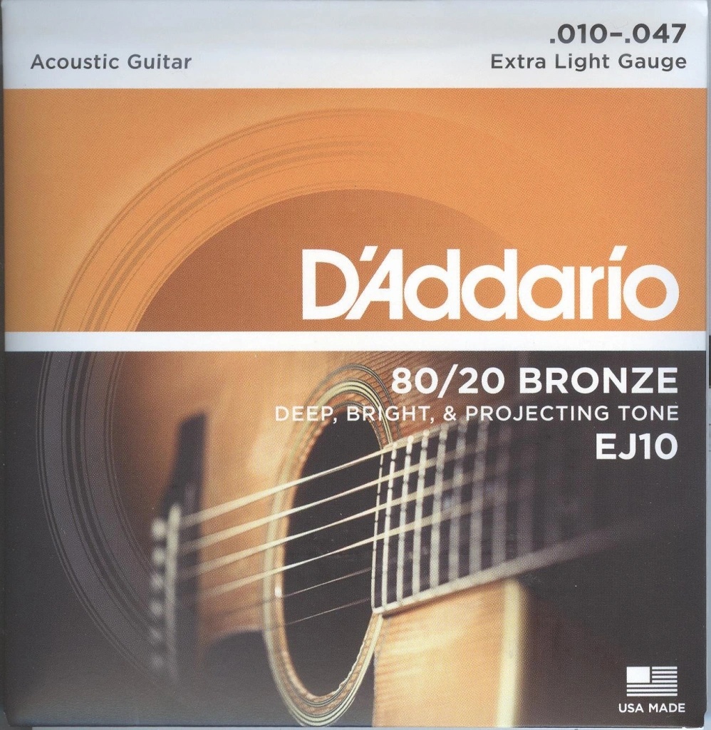 D'addario EJ10
