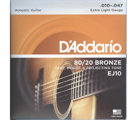 D'addario EJ10