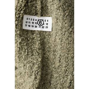 MM6 Maison Margiela пуловер с ниско поло мъжки с добавена вълна (SH2HA0018.M13342)