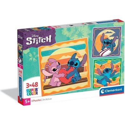 3X48ч. Пъзел Disney Stitch (1012083F)