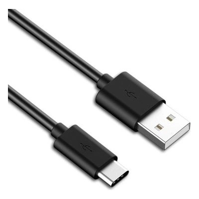 PremiumCord 8592220017392 propojovací USB 2.0 s konektory USB-C - USB-A, 50cm, černý