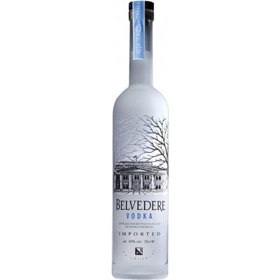 Belvedere Pure 40% 0,7 l (čistá fľaša)