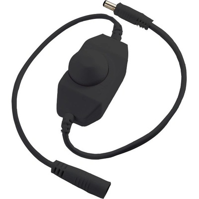 Ledshopik LED stmívač otočný - černý