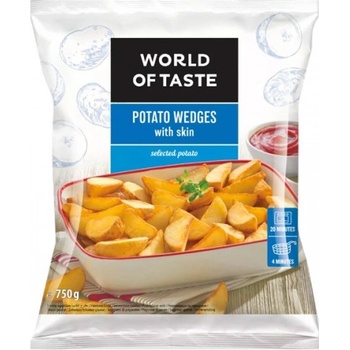 Картофи Уеджис замразени World of Taste 750гр