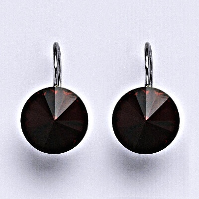Čištín se Swarovski krystaly Rivoli siam NK 1468