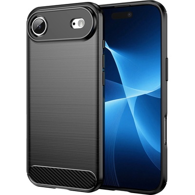 HQWear Карбонов кейс за iPhone 17 Air - черен (5907769379536)