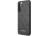 GUESS 4G Charms Collection Hard Case - дизайнерски кожен кейс за Samsung Galaxy S21 Plus (сив)