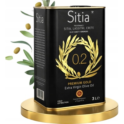 Sitia olivový olej Extra panenský 3 l