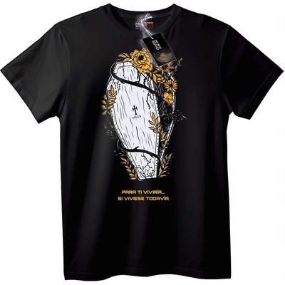 NOONEBRAND Тениска Ковчег и Цветя - XL, White