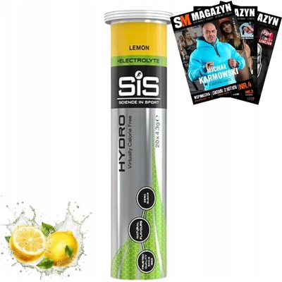 SiS GO Hydro tabliety 20 x 4 g citrón
