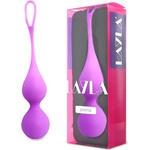 Layla Peony Double Vaginal Dumbbell Purple