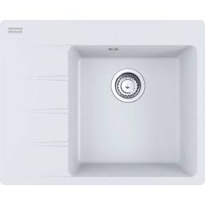 Franke Centro - Мивка от фрагранит CNG 611-62 TL/7, 62x50 см, бяло-лед 114.0637. 164 (114.0637.164) Мивка за вграждане