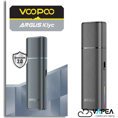 VooPoo Argus Klyc Pod Kit 1350 mAh Mystic Grey 1 ks