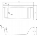 Cersanit VIRGO 170 x 75 cm S301-045