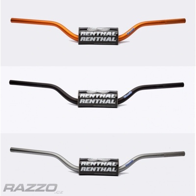 Řídítka Renthal FatBar 609-01 RC High 28.6 mm Černá