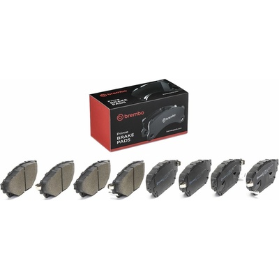 Sada brzdových platničiek kotúčovej brzdy BREMBO PRIME LINE P 54 065