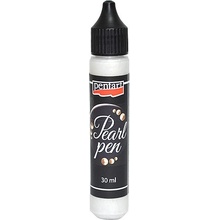 Pentart Perlové 3D pero 30 ml biela