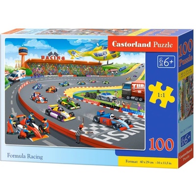 Castorland - Puzzle Formula Racing II - 100 piese