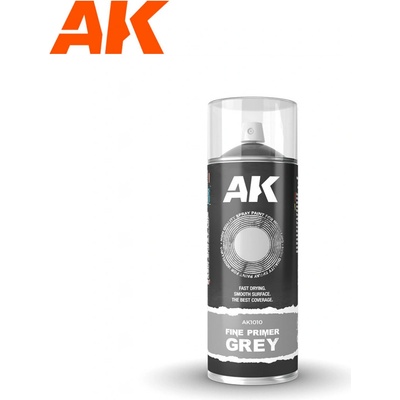 AK INTERACTIVE Fine Primer Grey Spray 400ml
