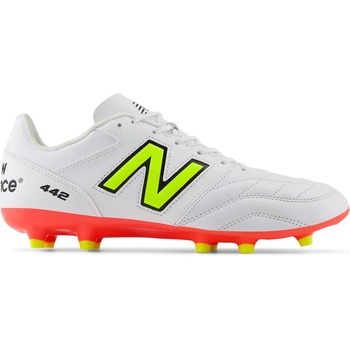 Image 1 of New Balance Футболни бутонки New Balance 442 V2 Firm Ground Football Boots - White/Volt