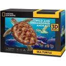 CubicFun 3D puzzle National Geographic: Mořská želva 31 ks