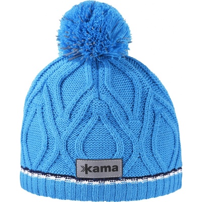 Kama ČIAPKA B90 Detská zimná čiapka svetlomodrá