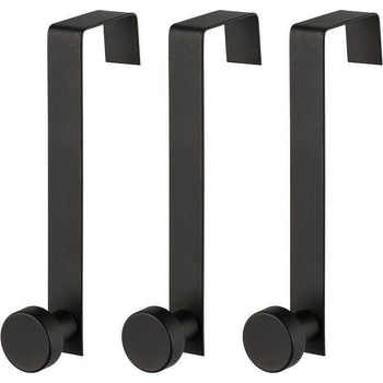 4living collection (Финландия) Комплект от 3 бр. закачалки 4Living Robin за врата (до 4.5 см) - черни (TB 4Living 637770)