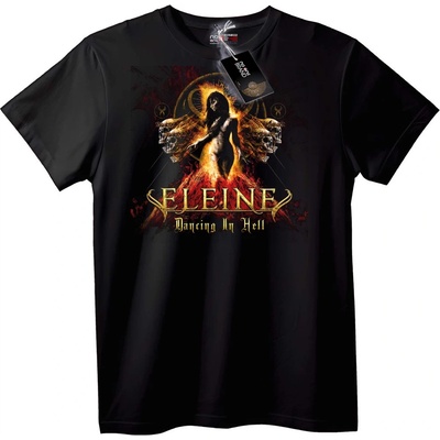 NOONEBRAND Тениска Eleine Танцуване в ада - 3XL, Black
