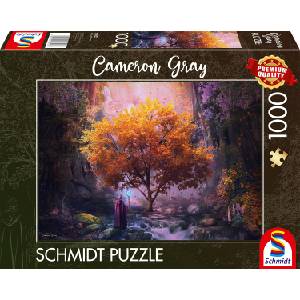 Schmidt Spiele Пъзел Schmidt от 1000 части - Омагьосана гора (58523)
