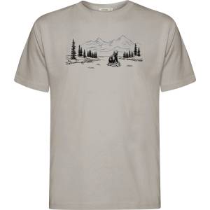 GreenBomb Мъжка тениска GreenBomb Bear River Fusion T-shirt - Sandstone - размер XL (217-0559-0114)
