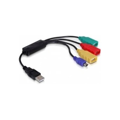 Delock Hub USB 2.0 4 ports ultra compact