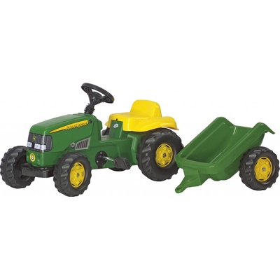 Rolly Toys šlapací traktor JOHN DEERE s přívěsem – Sleviste.cz
