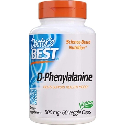 Doctor's Best D-Phenylalanine 500 mg [60 капсули]